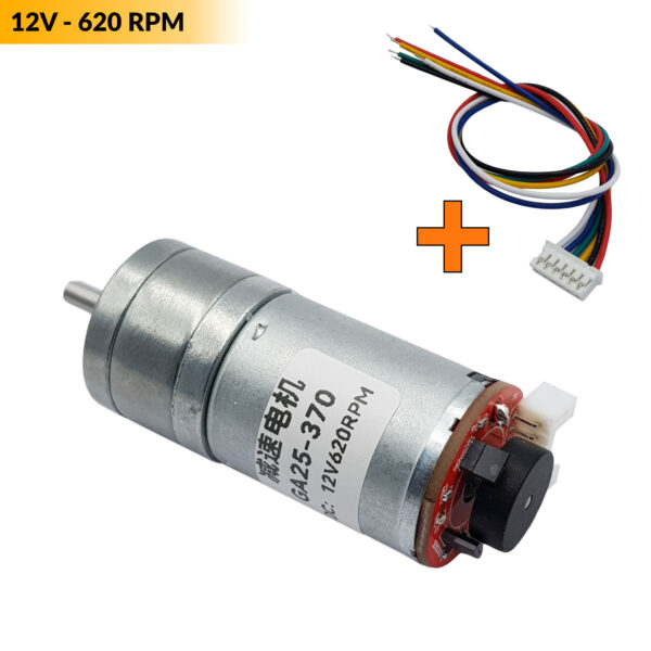 Động cơ DC giảm tốc GA25 Encoder