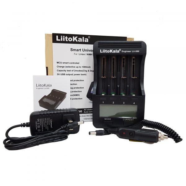 Bộ sạc và kiểm tra pin LiitoKala Lii-500