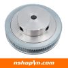 Puly GT2 80 răng trục 5mm đai 6mm đk răng 50.5mm