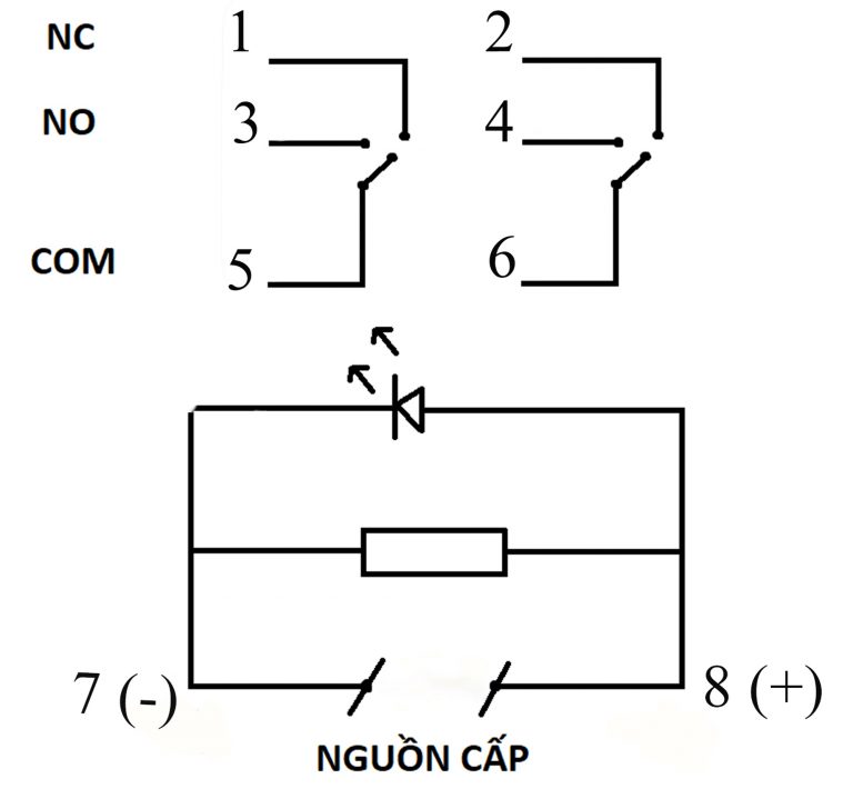 Relay trung gian Ecnko Điện lạnh Bách Khoa Trung tâm Hồ Sen