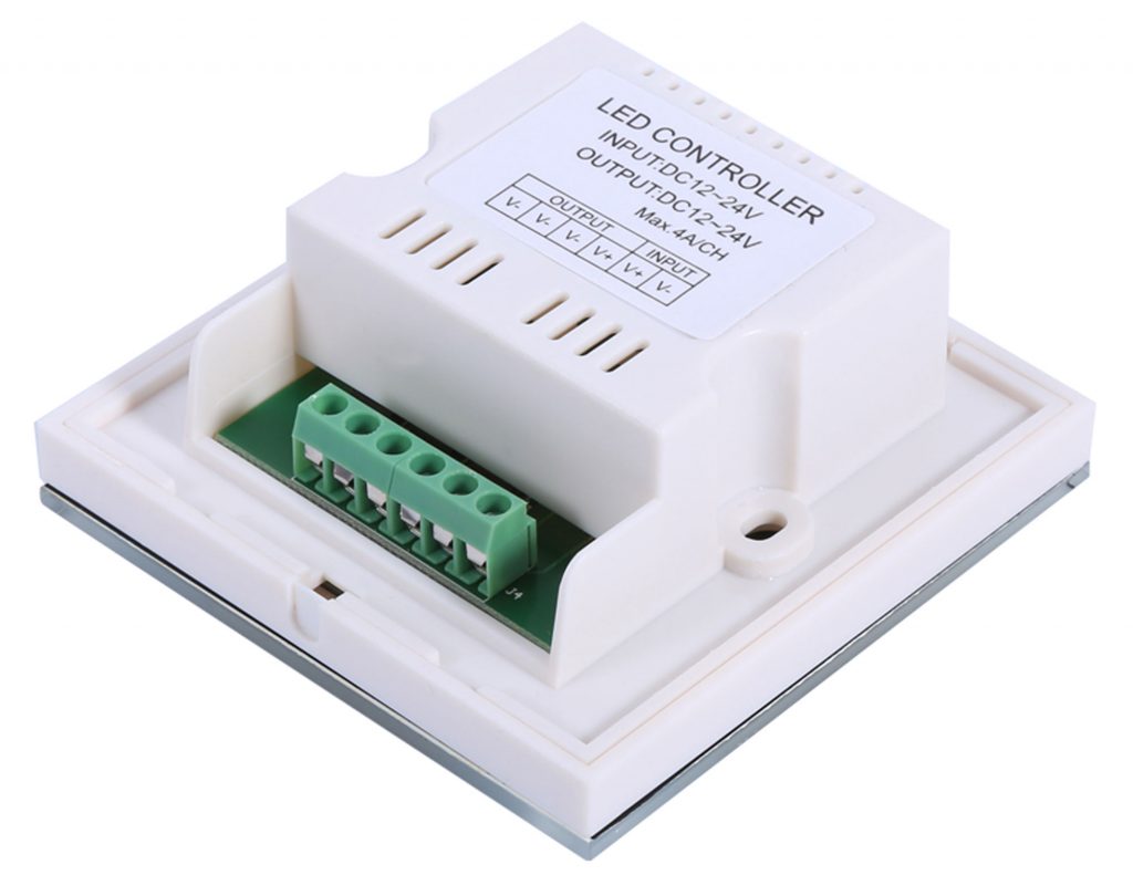 Dimmer cảm ứng điều khiển độ sáng led 12-24VDC TM06 màu trắng