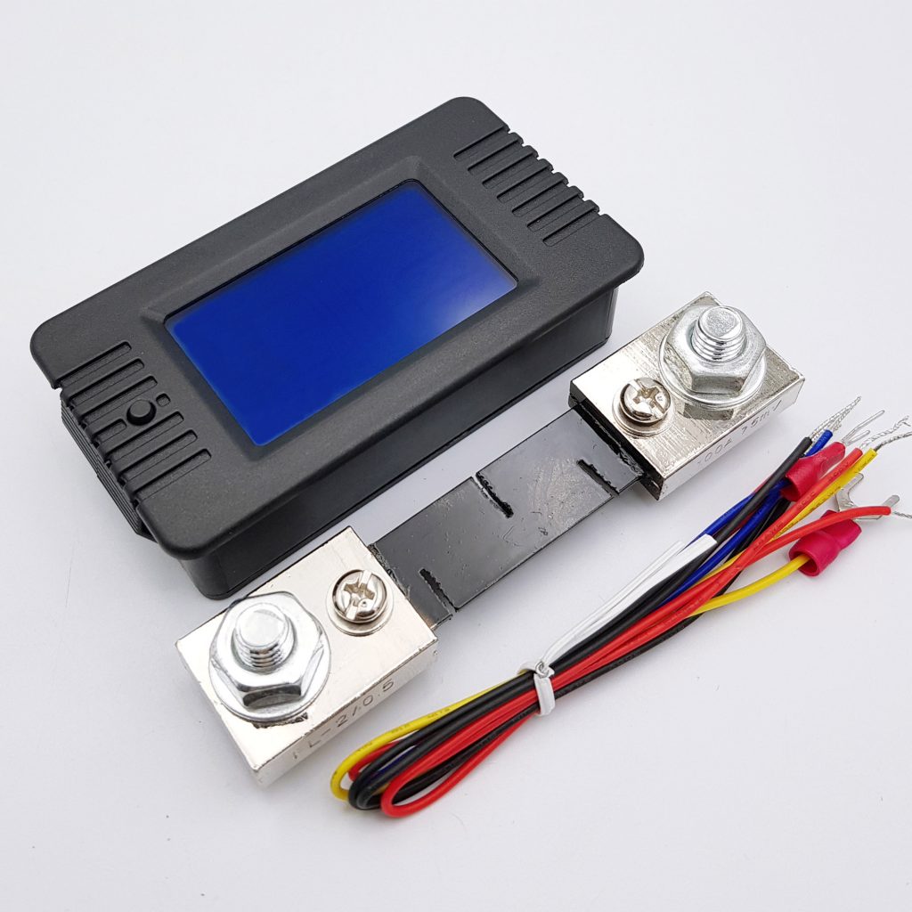 Đồng hồ đo dung lượng pin, điện áp, dòng điện, công suất DC PZEM-015 100A