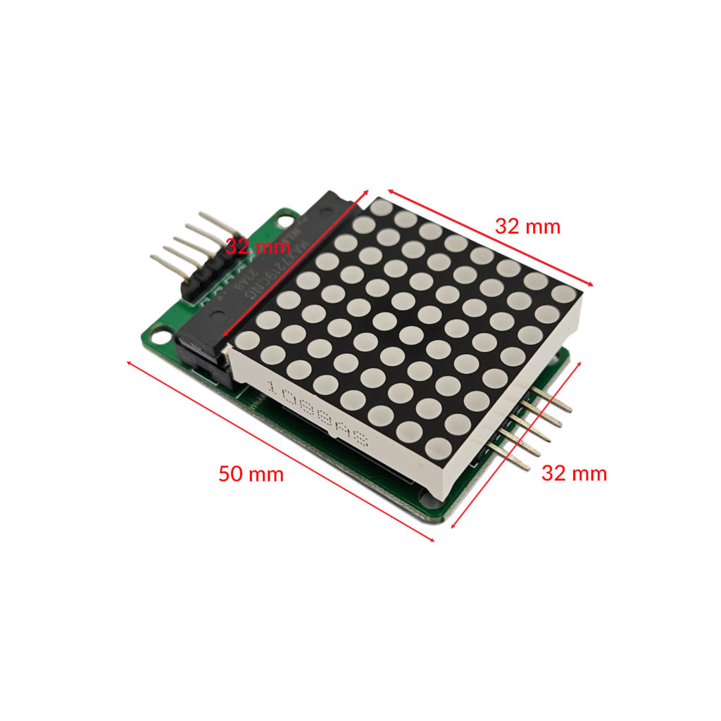 Mà Led Module Module mạch hiển thị 1 Led ma trận MAX7219CWG IC SMD - Nshop