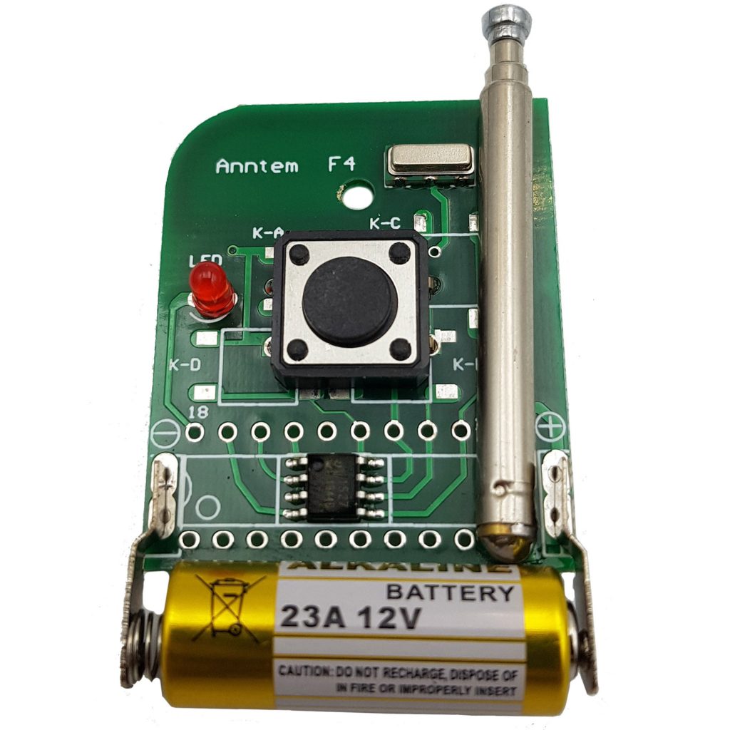 Remote 1 kênh mã hàn 433mhz