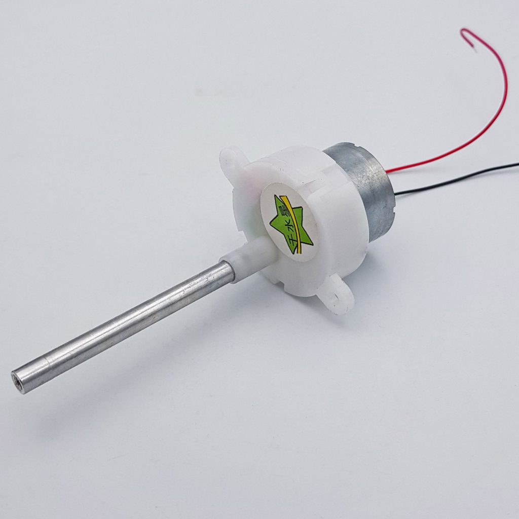 Động cơ giảm tốc 310 chạy pin năng lượng mặt trời 10rpm
