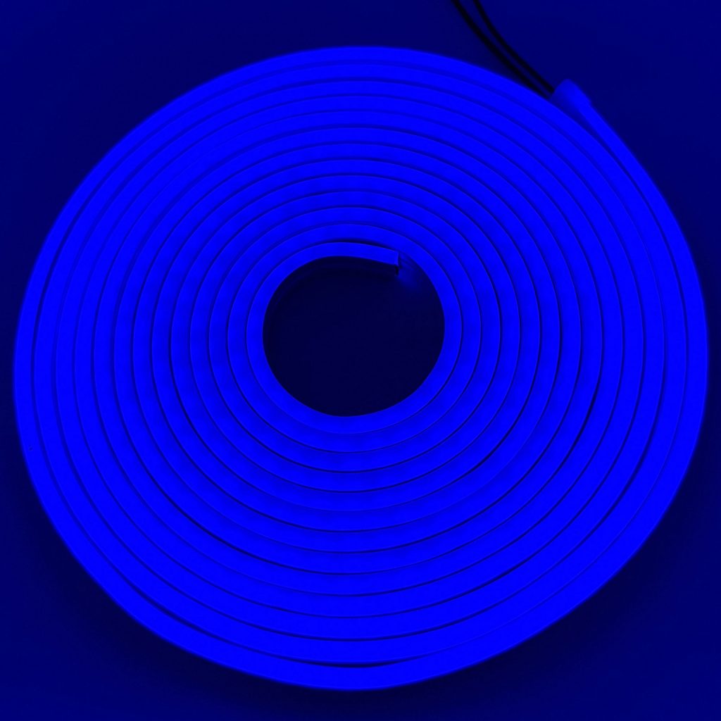 Led NEON 6x12mm cuộn 5m màu xanh dương