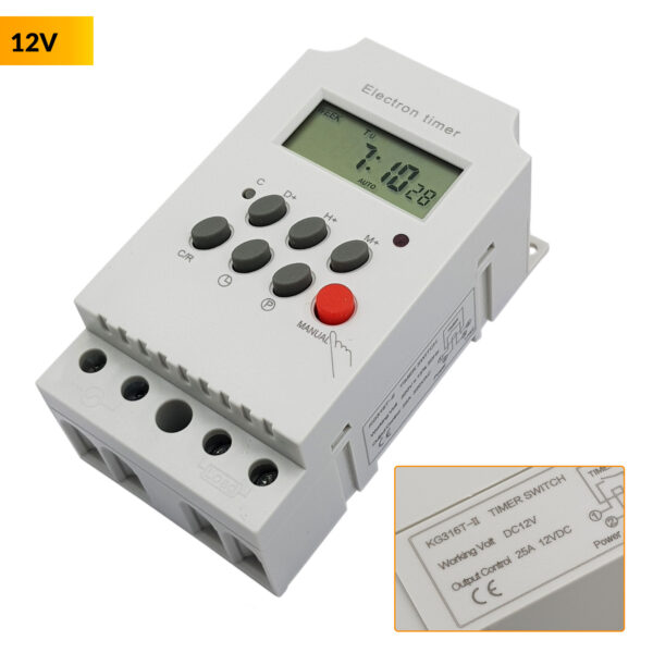 Timer hẹn giờ kỹ thuật số KG316T-II 25A