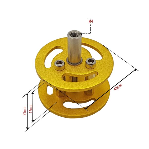 Bánh xe chịu lực, bánh thụ động xe tăng robot