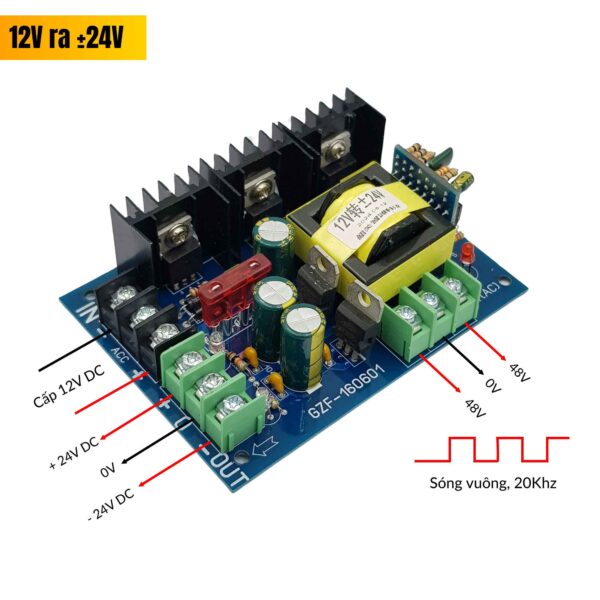 Module nguồn đôi chuyển đổi