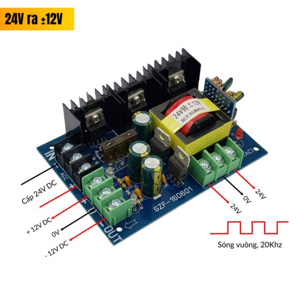 Module nguồn đôi chuyển đổi