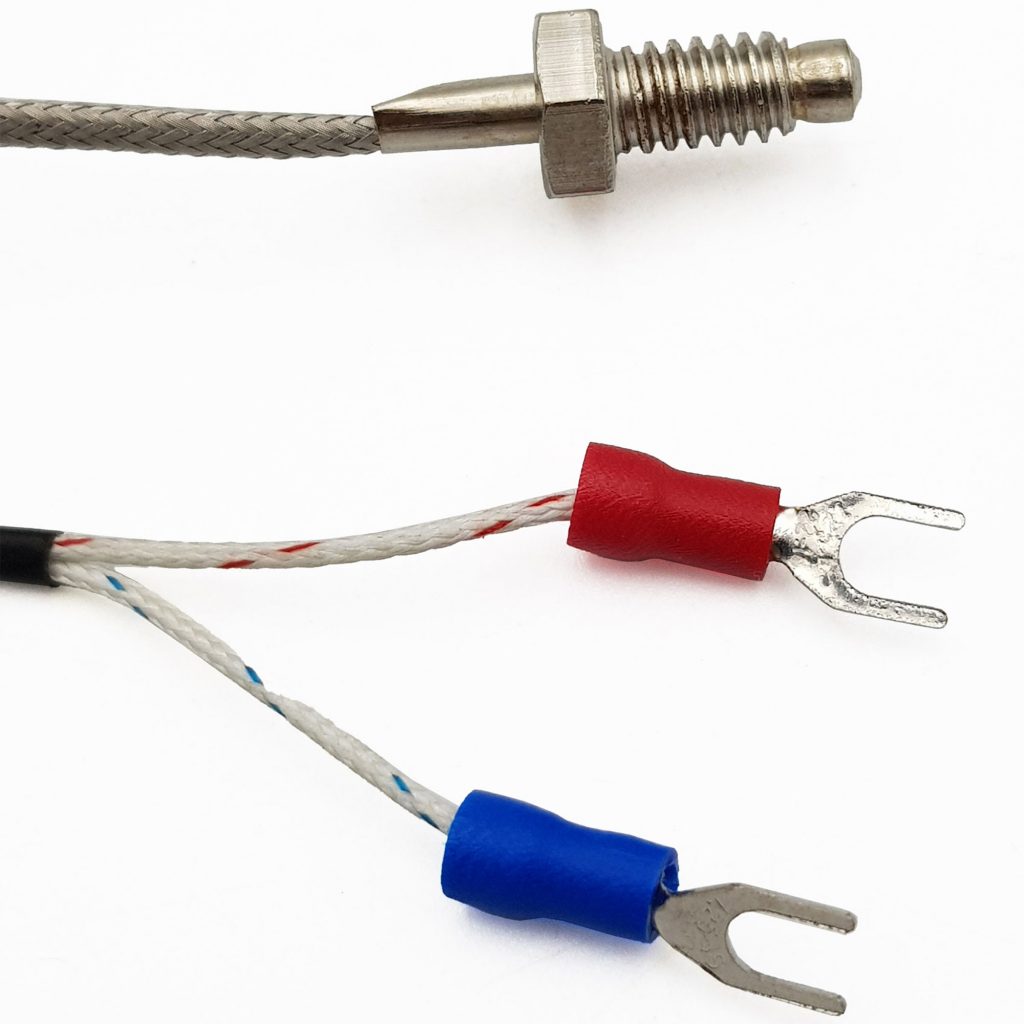 Dây Cảm Biến Nhiệt Độ Loại K 500°C dài 1 mét / dài 2 mét