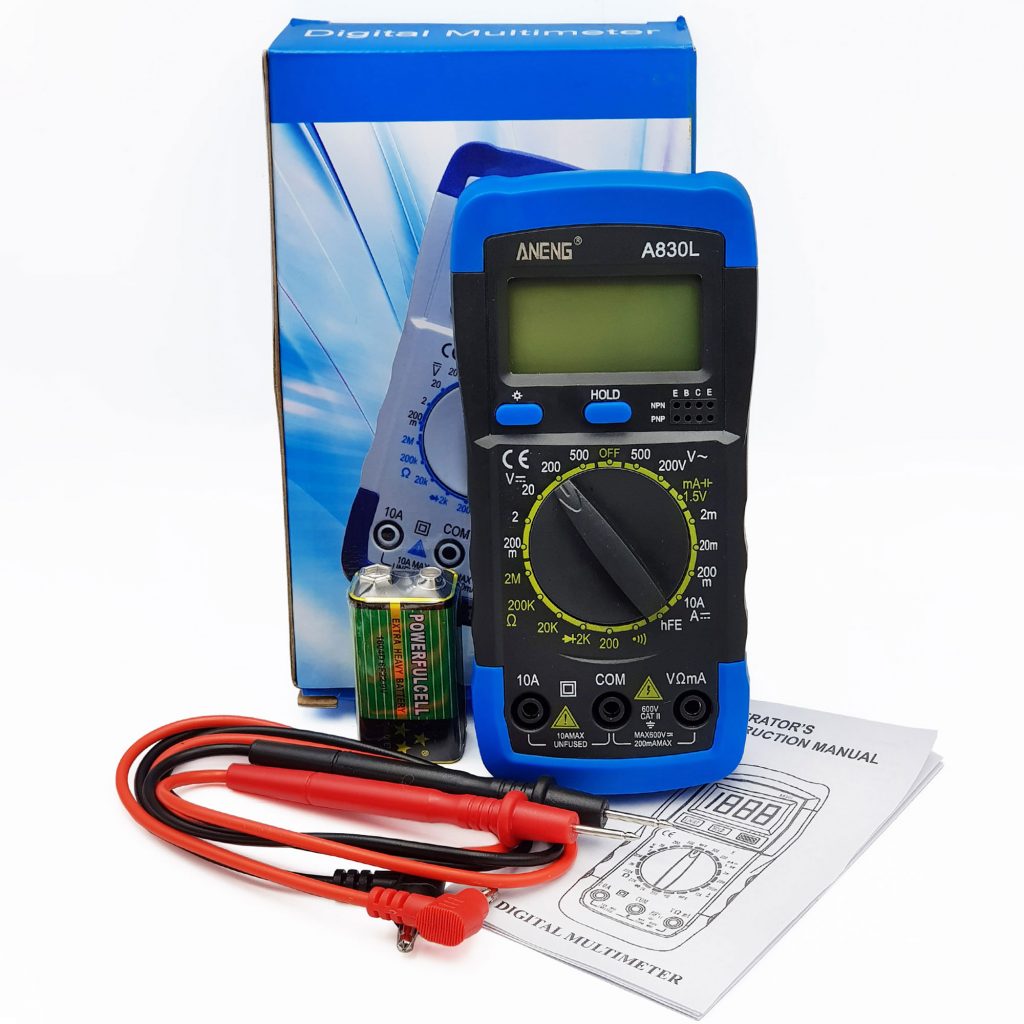 Đồng hồ điện tử ANENG A830L