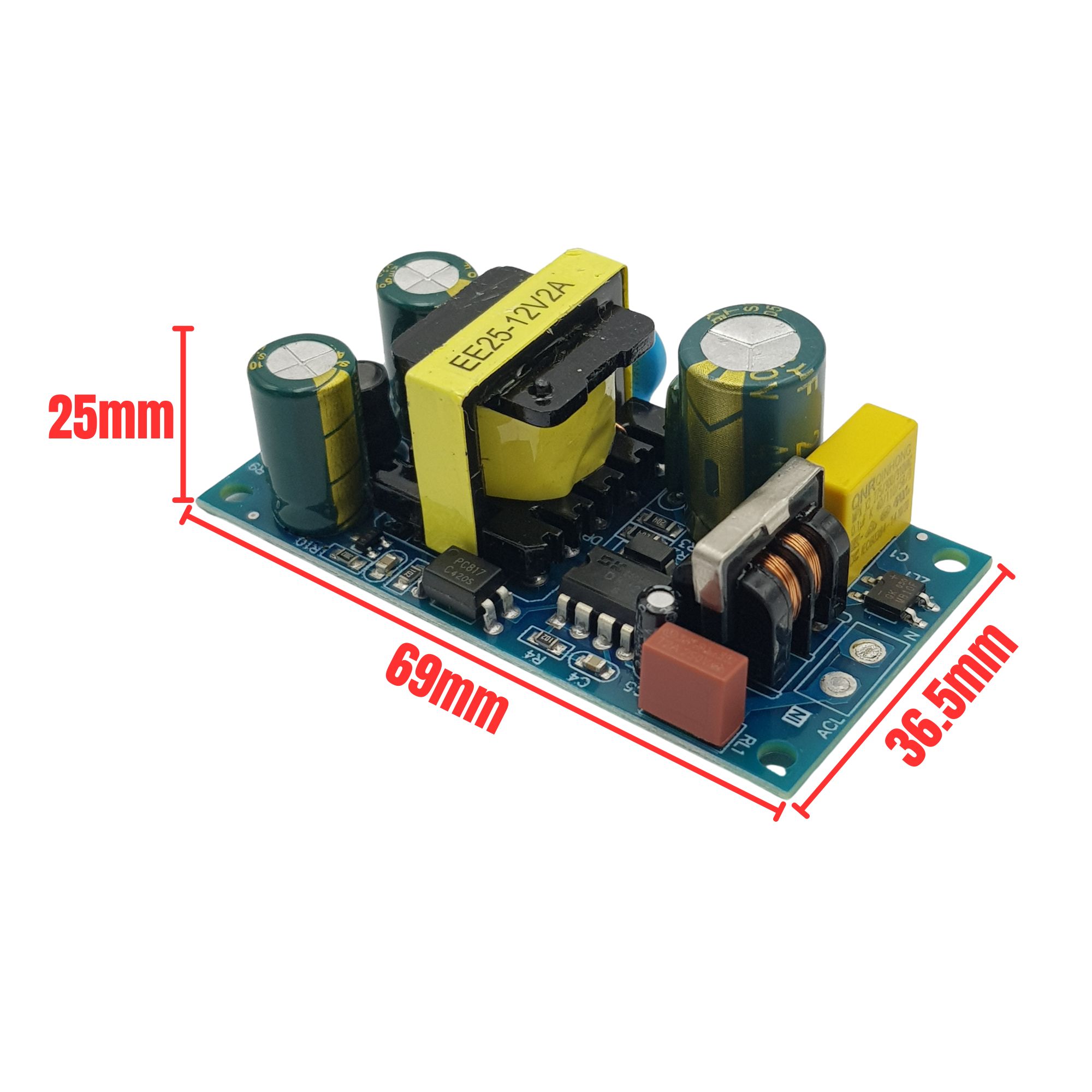 Module nguồn 12V 2A