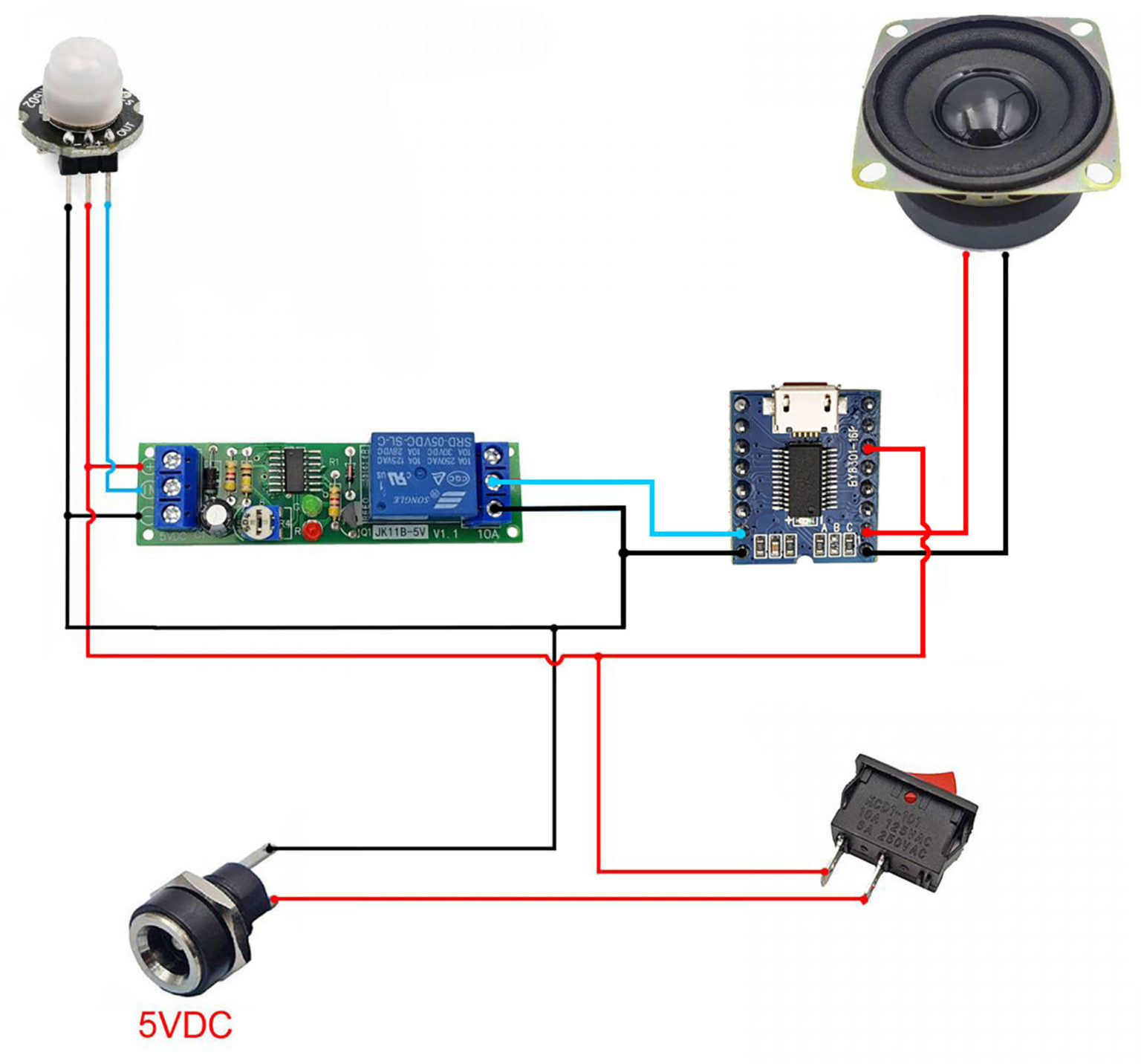 Combo tự chế bộ phát âm thanh tự động V2 - Nshop