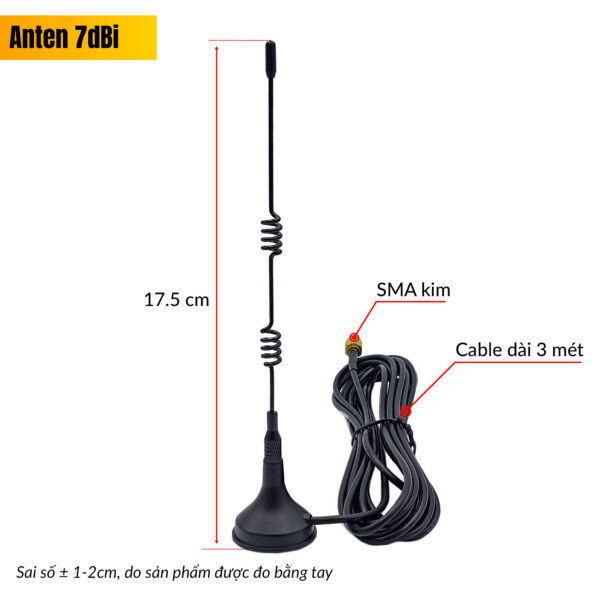 Anten Lora RF 433mhz SMA