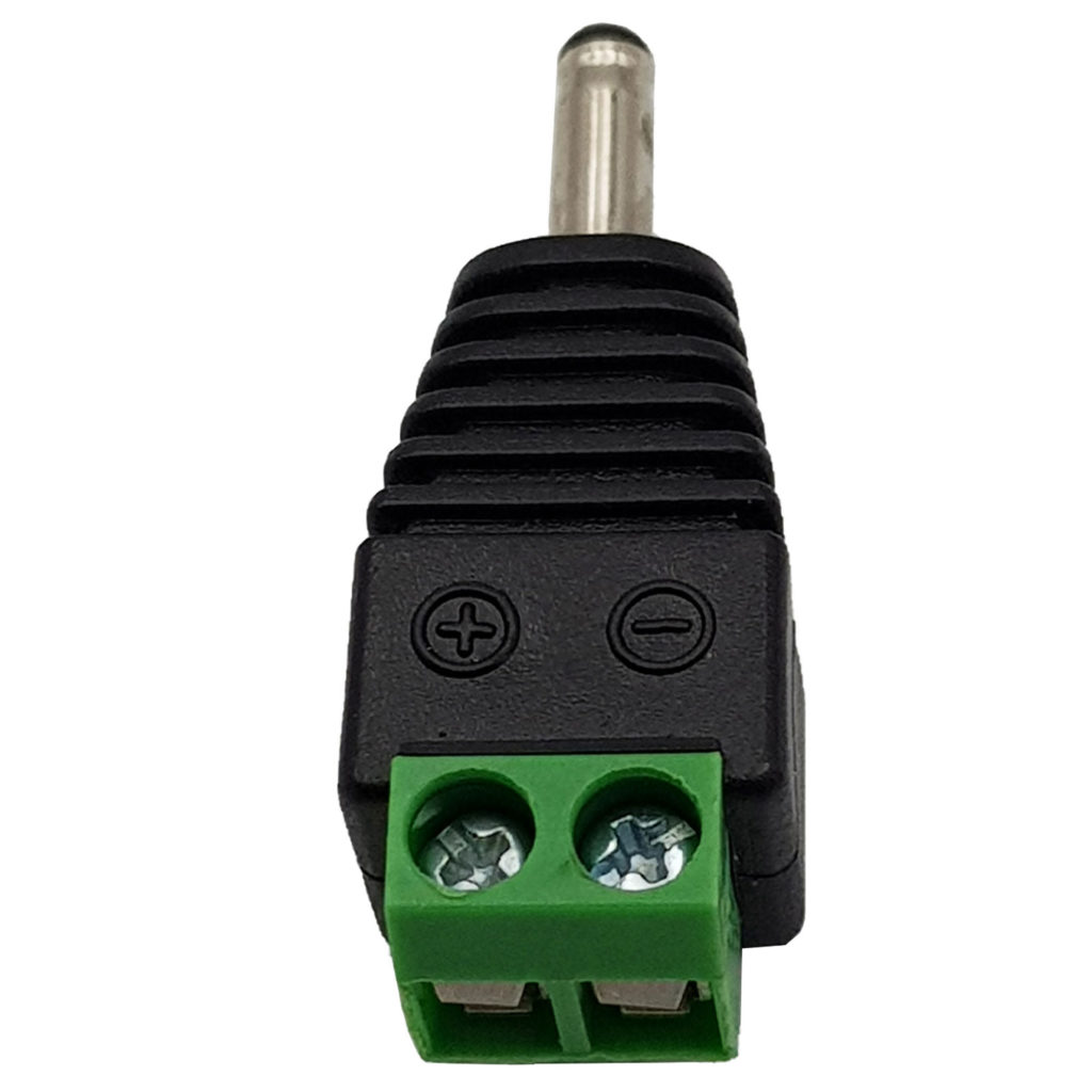 20x Connettori Adattatori Jack Alimentazione DC – Da 3,5x1,35mm Maschio A 5,5x2,1mm Femmina