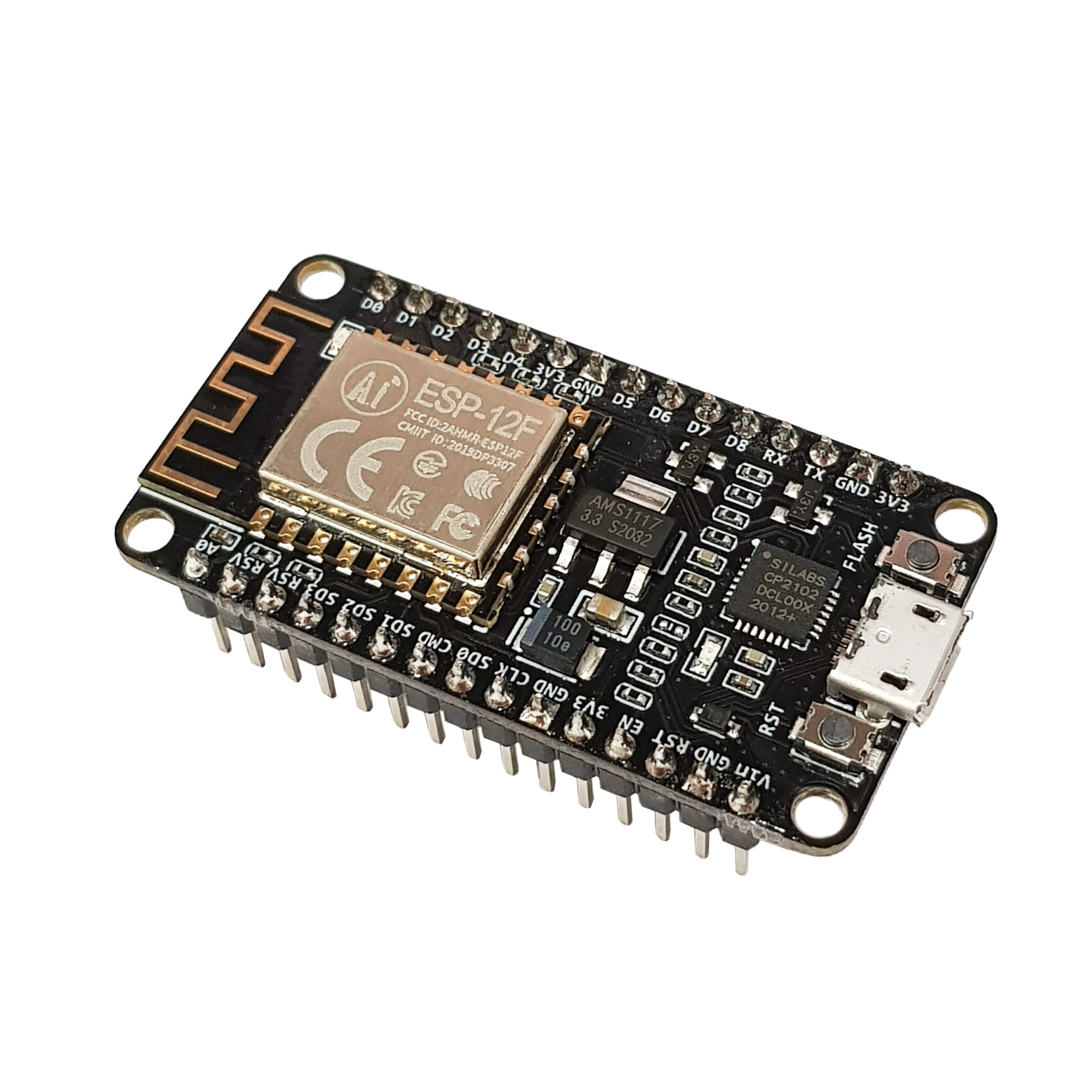 Module Thu Phát Wifi ESP8266 NodeMCU Lua CP2102, ESP-12F Ai-Thinker - Nshop