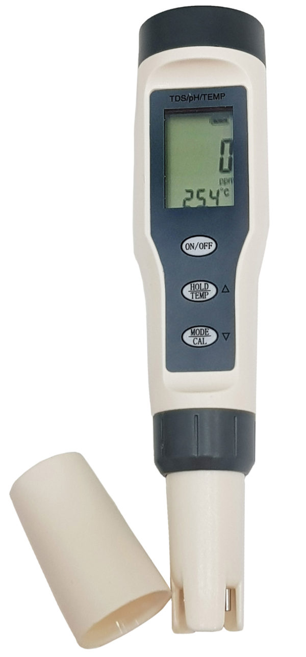 Dụng cụ đo PH, Chất lượng nước TDS Nhiệt độ 3 trong 1