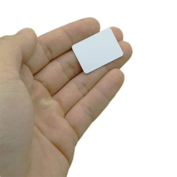 Thẻ NFC Ntag215 mini Tần Số 13.56 Mhz, dùng tạo thẻ cá nhân thông minh màu trắng, giả lập Amiibo, Meta bank