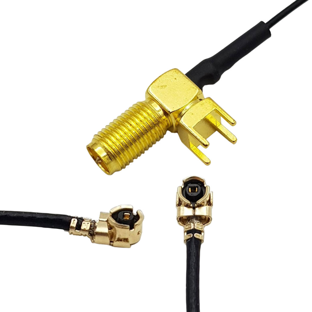Mini Antenna WiFi Dual-Band 2.4GHz/5.8GHz 3dBi Con Connettore IPEX/U.FL Per Raspberry Pi E Router – Flessibile E Resistente