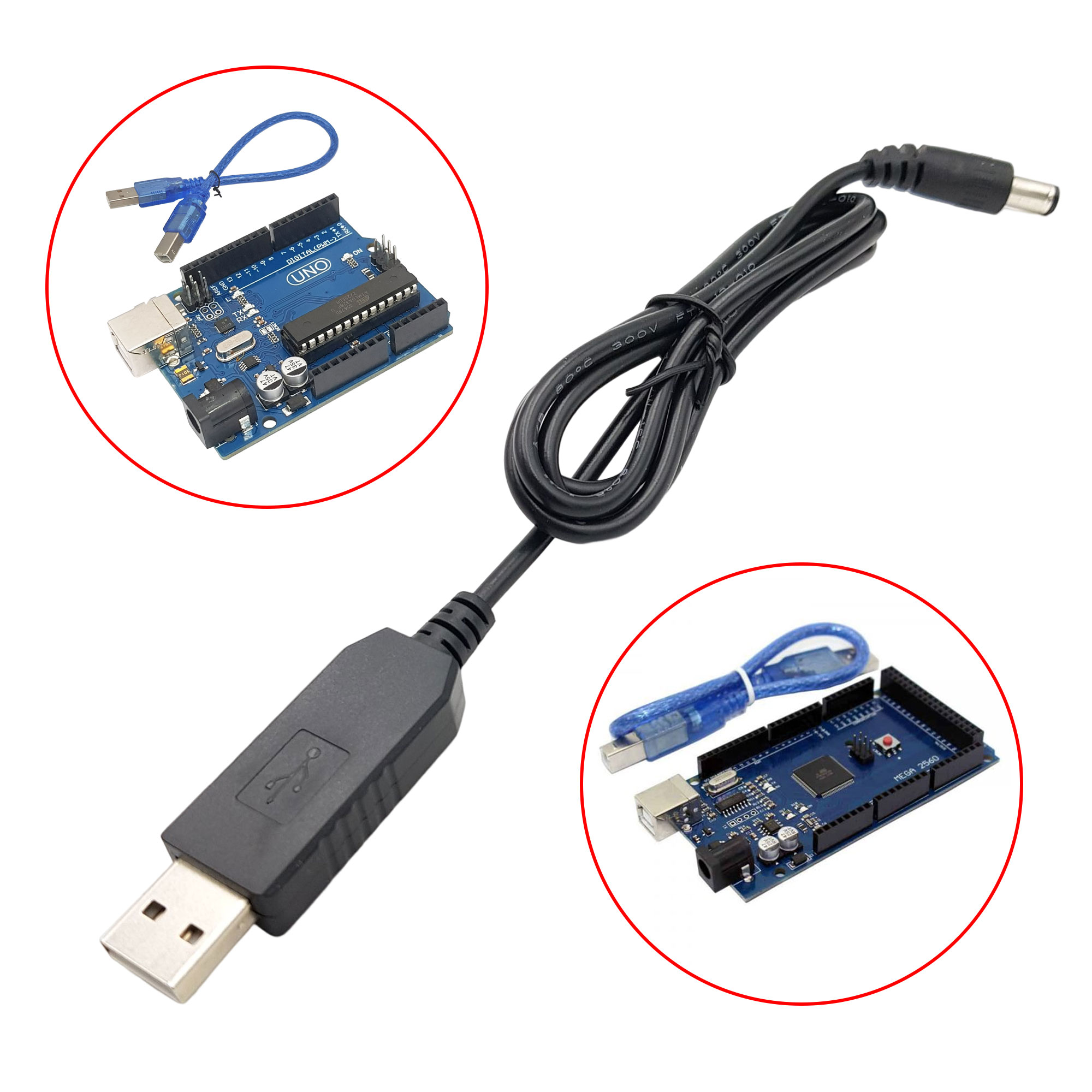 USB tăng áp cấp nguồn cho arduino