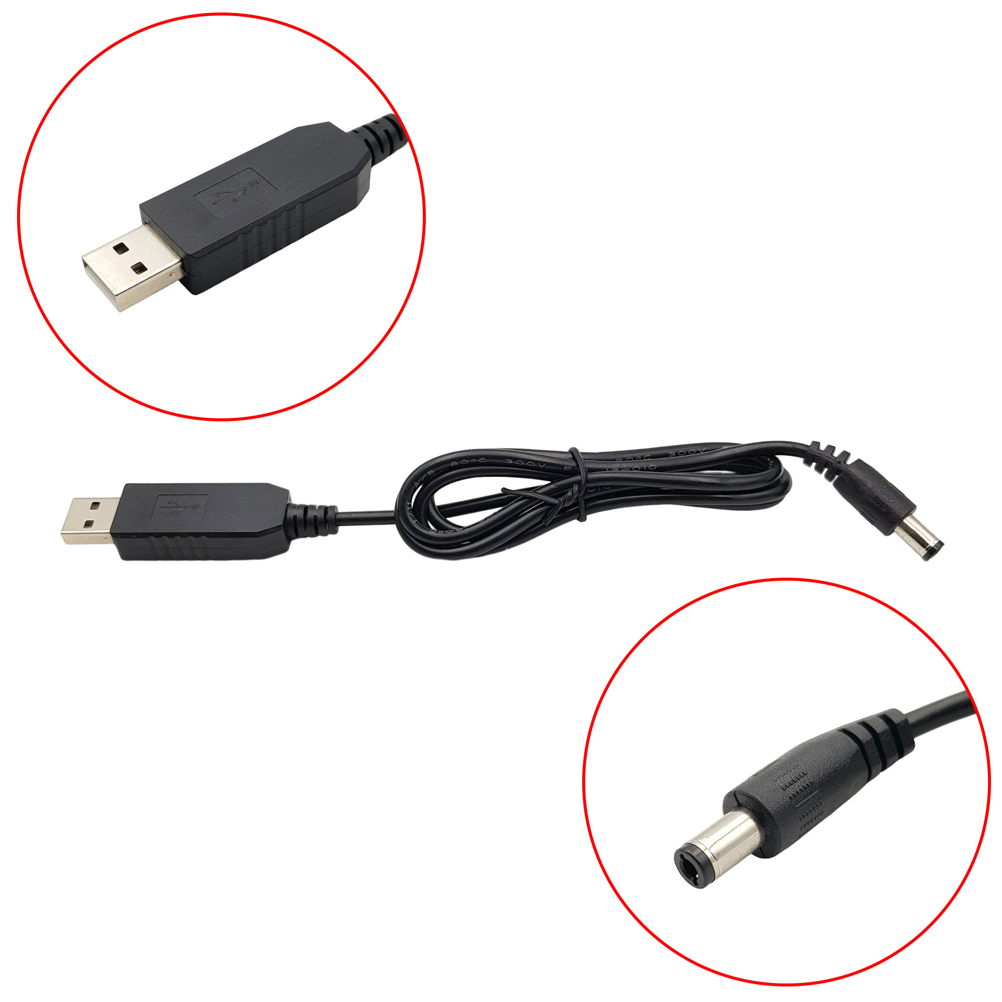 USB tăng áp sạc máy hút bụi, nguồn dự phòng WiFi 9 / 12V