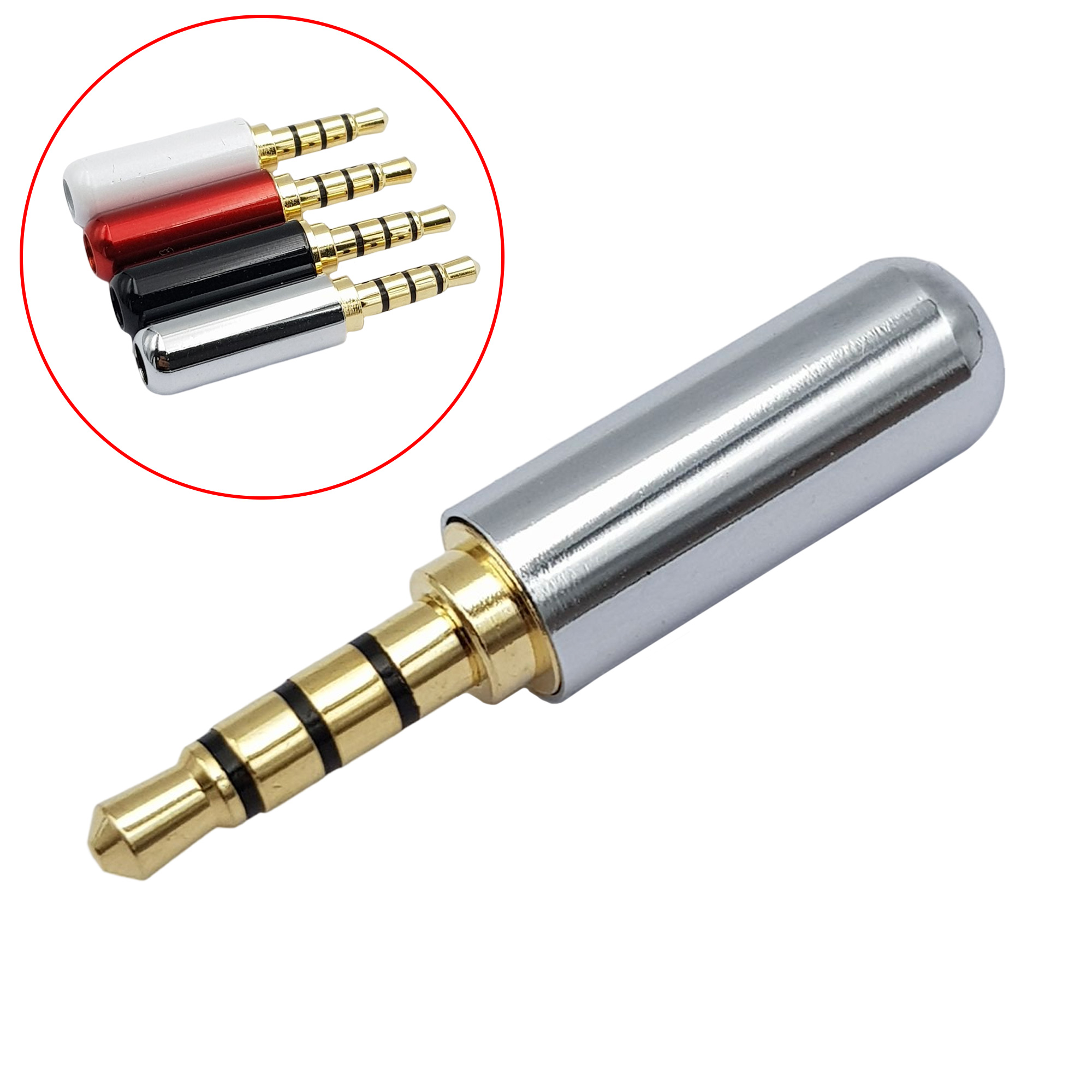 Đầu Jack âm thanh 3.5mm STEREO 4 chân có MIC