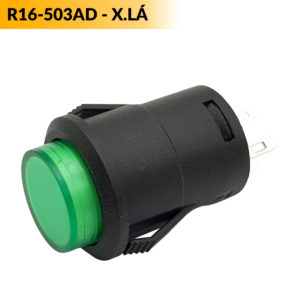 Nút nhấn giữ có đèn kiểu gài 16mm R16-503