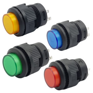 Nút nhấn nhả có đèn 16mm R16-503 kiểu siết ốc