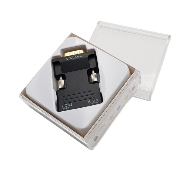 Đầu chuyển đổi HDMI sang VGA có đầu ra âm thanh