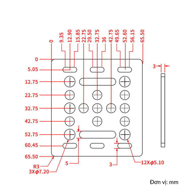 V Slot Universal Plate Dimensions Openbuilds vrogue.co