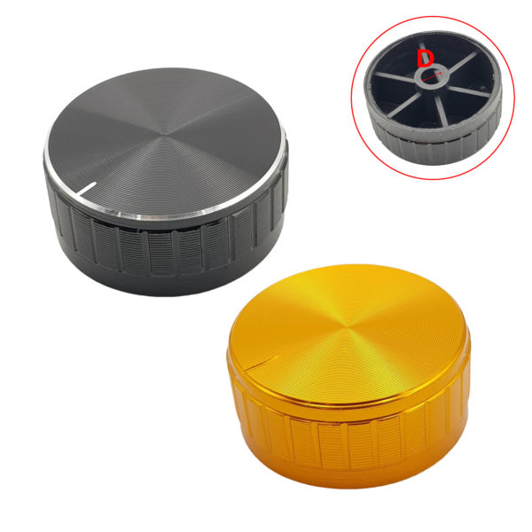 Núm vặn Volume âm lượng 40x17mm Trục D 6mm