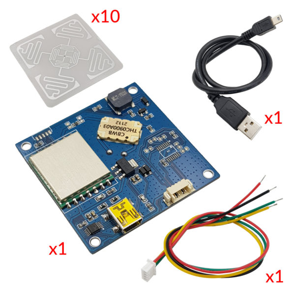 Module Đọc Ghi thẻ UHF RFID 840 - 960Mhz, HZ-5040C-20dBm khoảng cách 0.5 mét