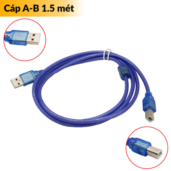 Cáp dữ liệu USB A-B nối dài
