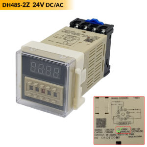 Timer điện tử 2 relay DH48S-2Z