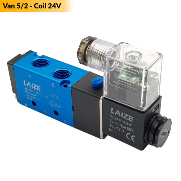 Van điện từ (solenoid) khí nén 5/2 LAIZE 4V210-08