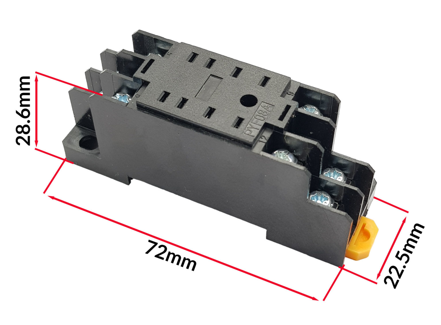 Đế relay trung gian 8 chân PYF08A (sử dụng với relay HH52P) - Nshop
