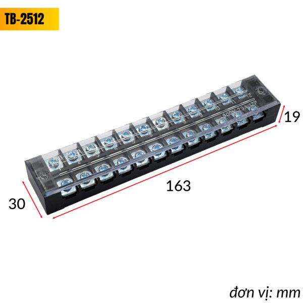 Terminal Block cầu đấu 25A