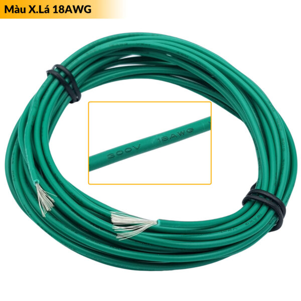 Dây điện đơn nhiều lõi đồng mạ kẽm 18AWG