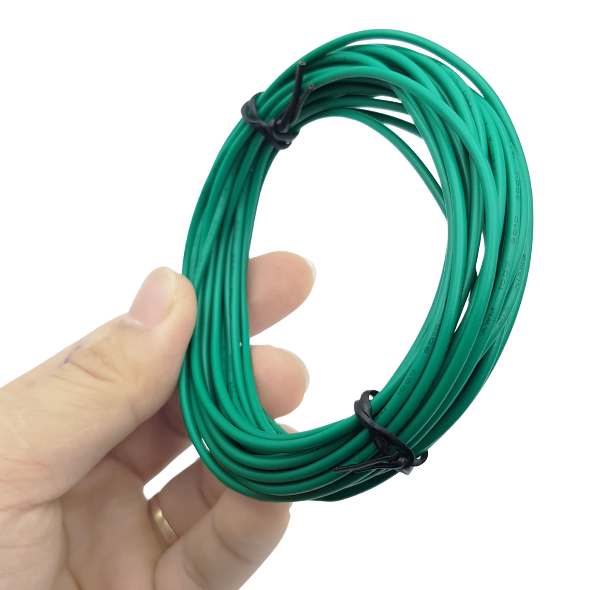 Dây điện đơn nhiều lõi đồng mạ kẽm 18AWG Màu xanh lá