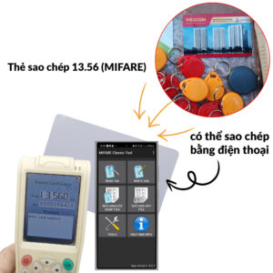 Thẻ RFID Mifare Sao Chép 13.56Mhz (C-UID)
