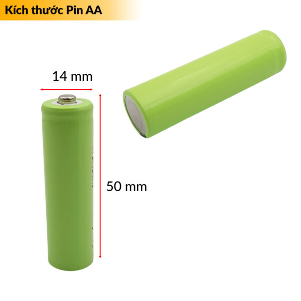 Pin sạc Ni-MH AA/AAA 1.2V 800mAh