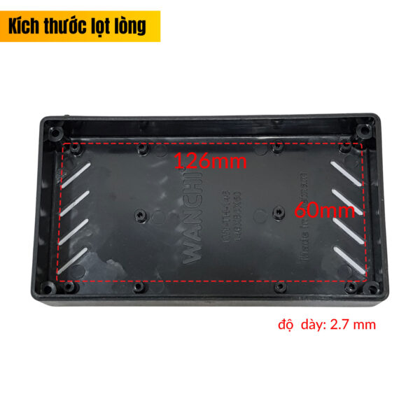 Hộp nhựa thoát hơi 146x80x50mm
