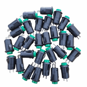 Combo 30 nút nhấn giữ DS-425 12mm màu Xanh Lá