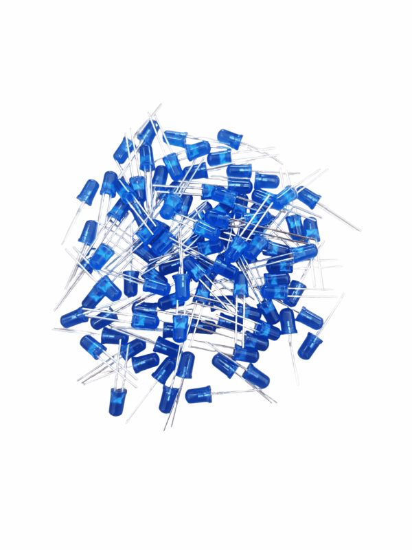 Combo 100 Led phủ màu 5mm Xanh dương