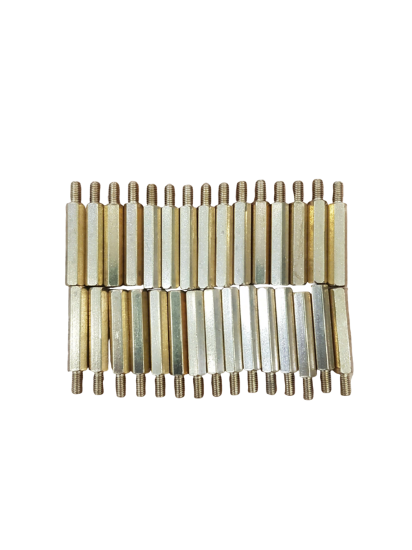 Combo 30 trụ đồng đực cái M3 22mm