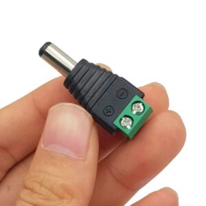 Jack DC đực 5.5*2.1mm đầu vào cổng Domino